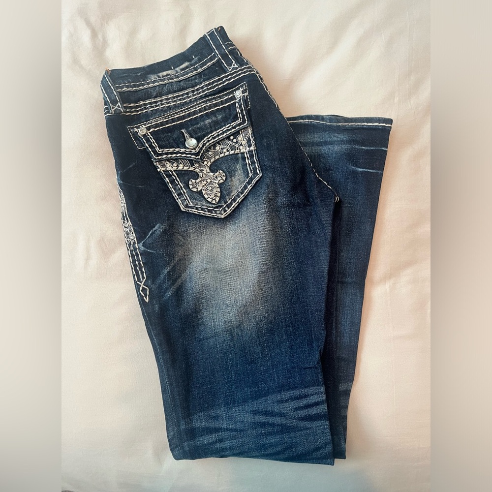 Rock Revival Jeans - Berry Straight Stretch - Size 29
